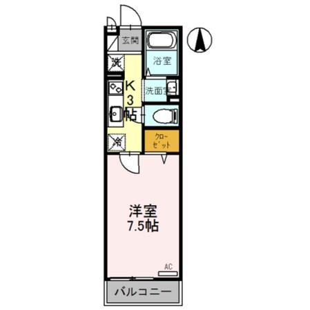 エミネンス西京極の物件間取画像